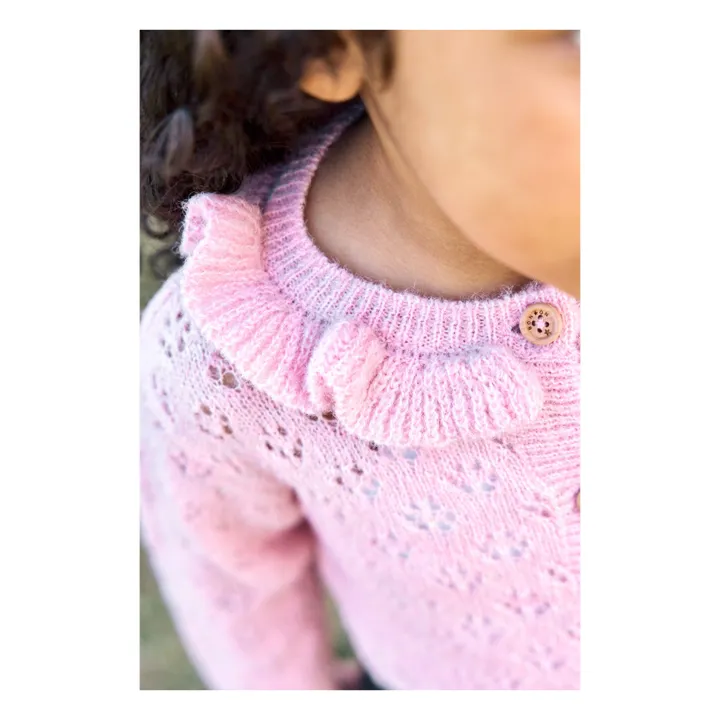 Minicárdigan Corolle | Rosa empolvado- Imagen del producto n°2