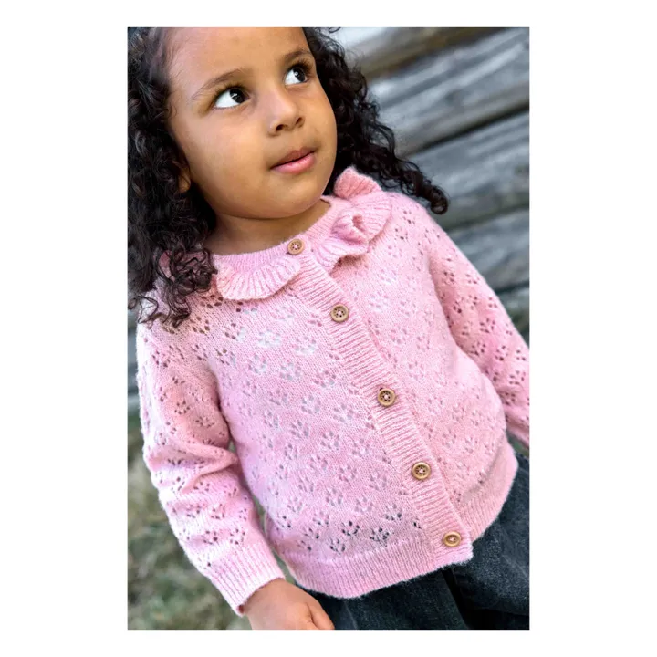 Minicárdigan Corolle | Rosa empolvado- Imagen del producto n°1