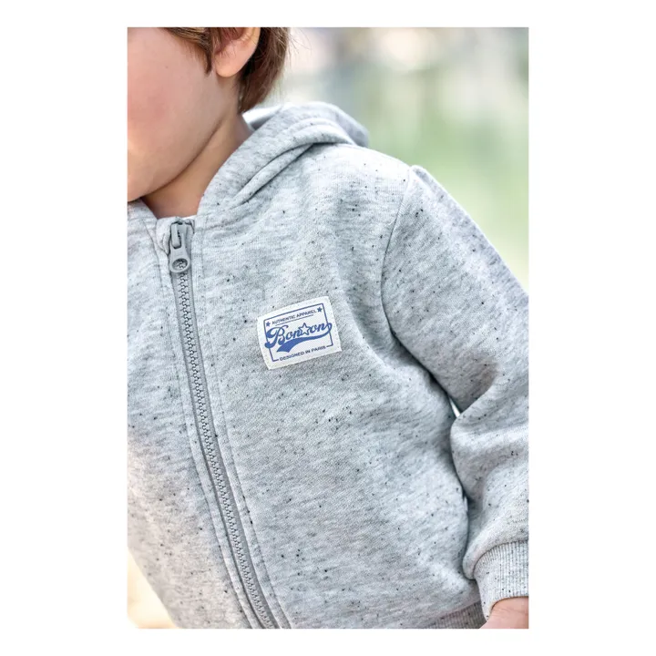 Sudadera vintage | Gris Jaspeado- Imagen del producto n°5