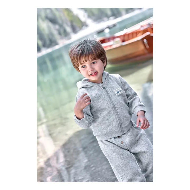 Sudadera vintage | Gris Jaspeado- Imagen del producto n°1