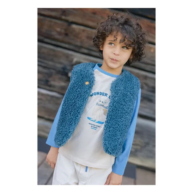 T-shirt Wonderland | Bleu