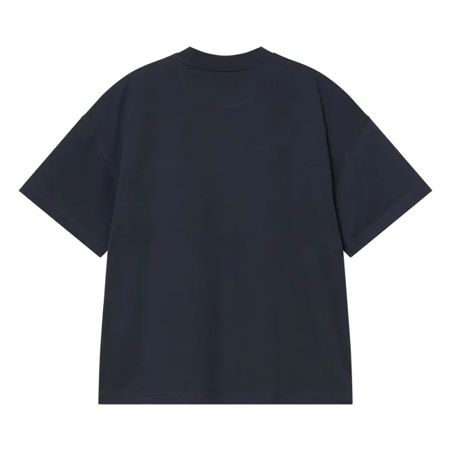 Camiseta S/S Signature Script | Azul Noche