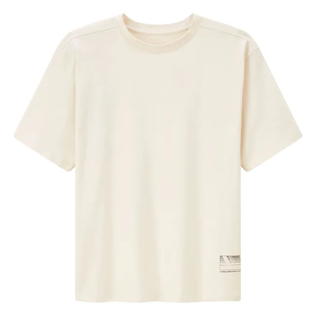 Camiseta York Merceron Algodón orgánico | Blanco Roto