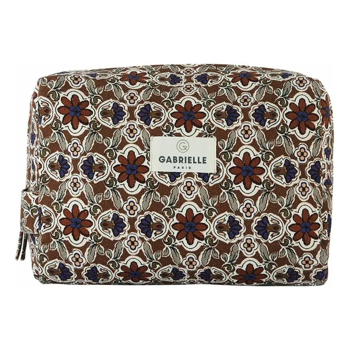 Trousse de toilette en coton | Bijou Rubis- Image produit n°0