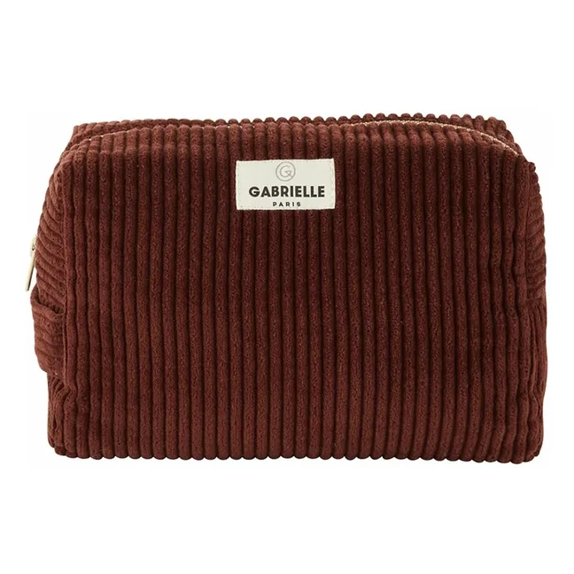 Corduroy toiletry bag | Jaspe