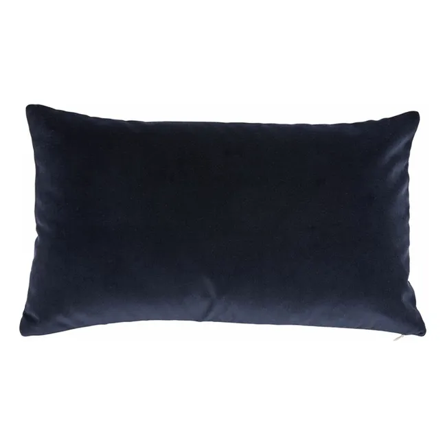 Housse de coussin Argentine en velours | Saphir