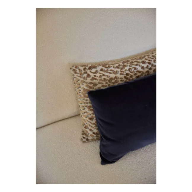 Housse de coussin Argentine en velours | Saphir