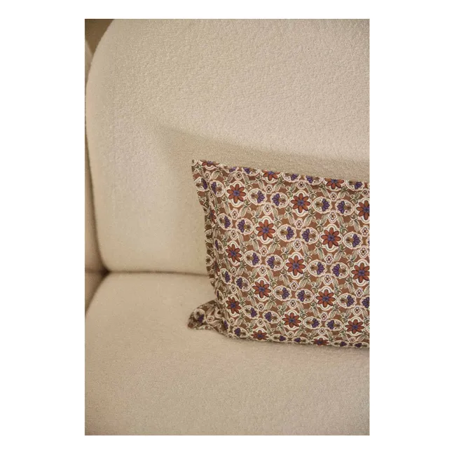 Cotton cushion cover | Bijou Rubis