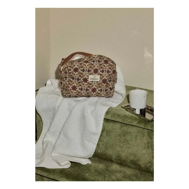 Cotton toiletry bag | Bijou Rubis