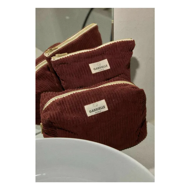 Corduroy toiletry bag | Jaspe
