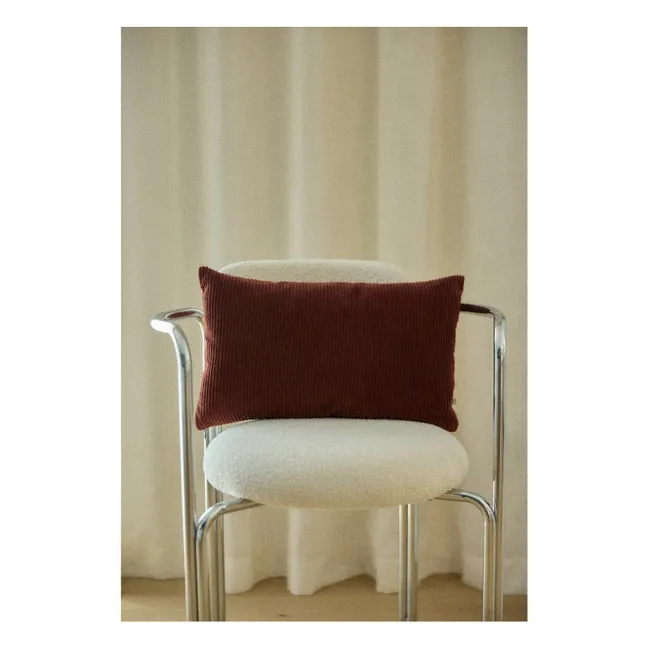 Housse de coussin en velours côtelé | Jaspe