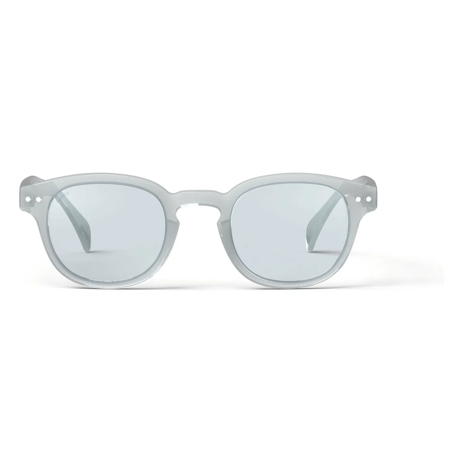 Izipizi Unisex Light Grey Sunglasses #C