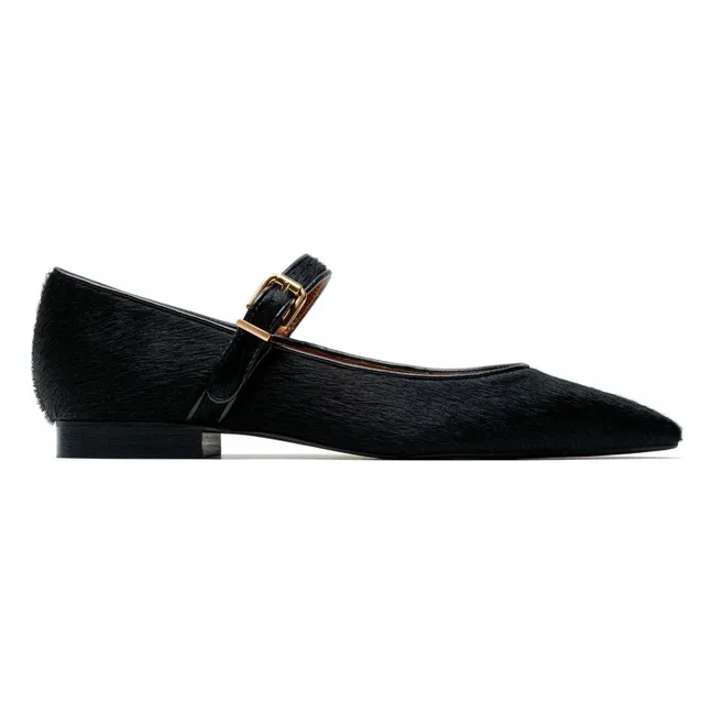 Mary Jane Calfskin | Black
