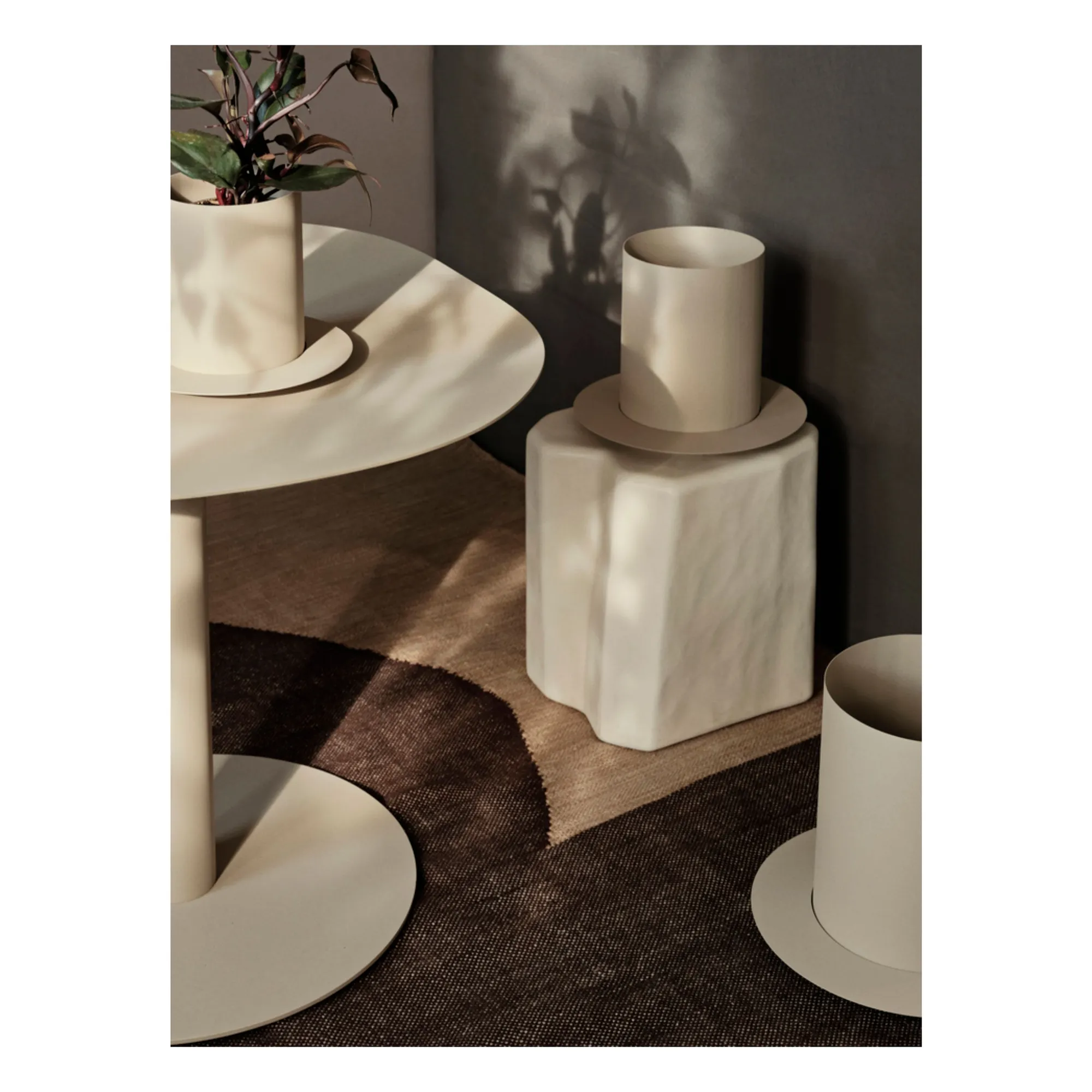 Cache-pot Auran | Beige- Image produit n°2