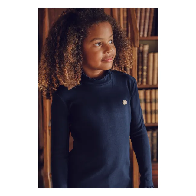 Sous-Pull Brodé | Noir