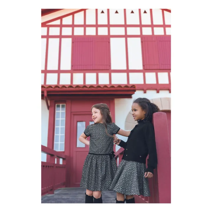 Vestido Pois | Negro- Imagen del producto n°8