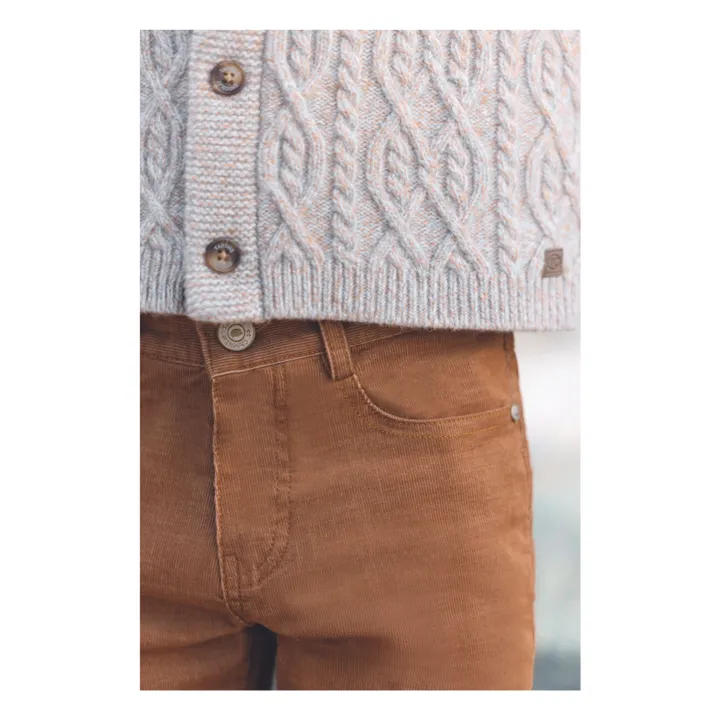 Pantalones Slim | Camel- Imagen del producto n°5