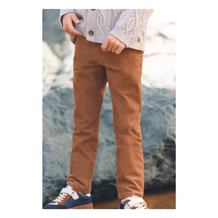 Pantalones Slim | Camel- Imagen del producto n°2