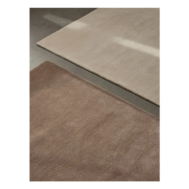 Stille wool carpet | Cream