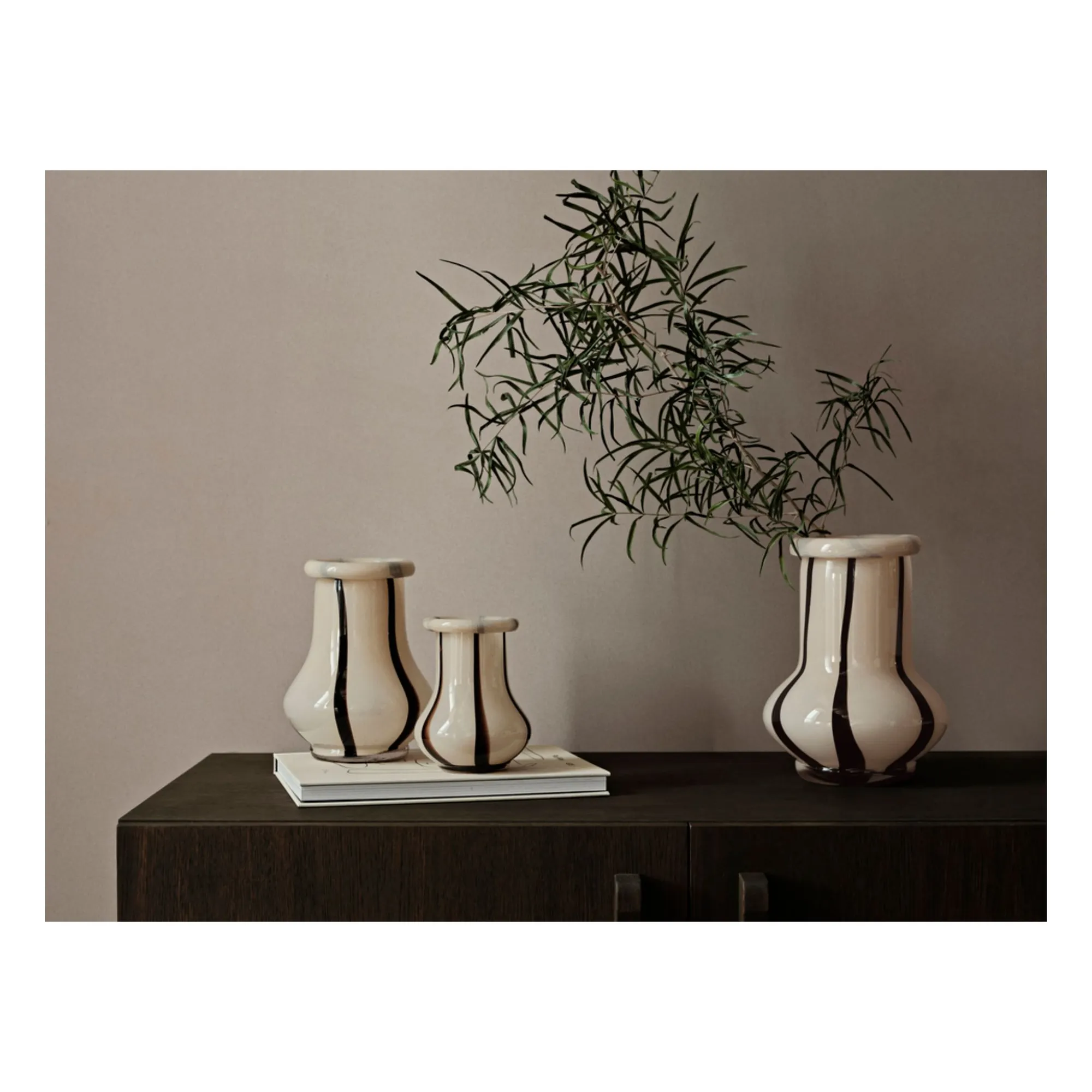 Vase Riban | Crème- Image produit n°2