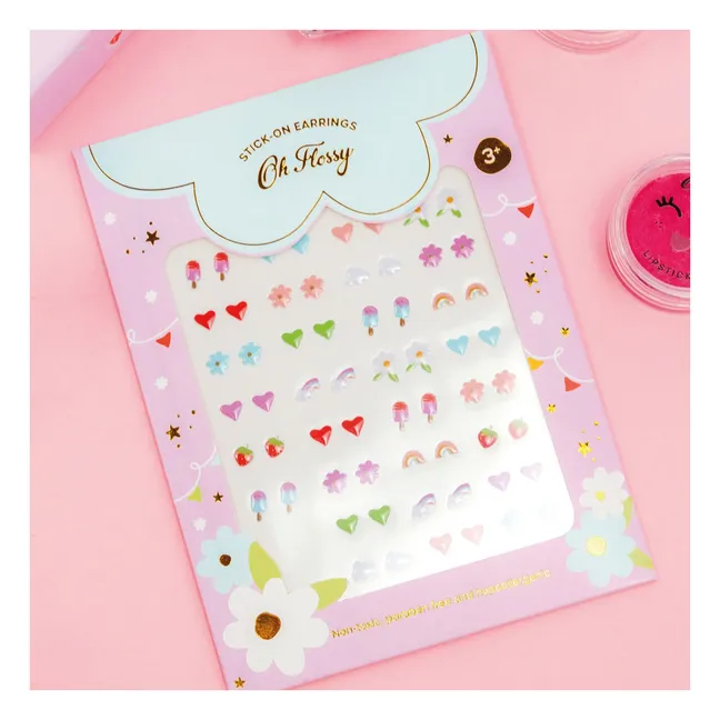 Self-adhesive earrings