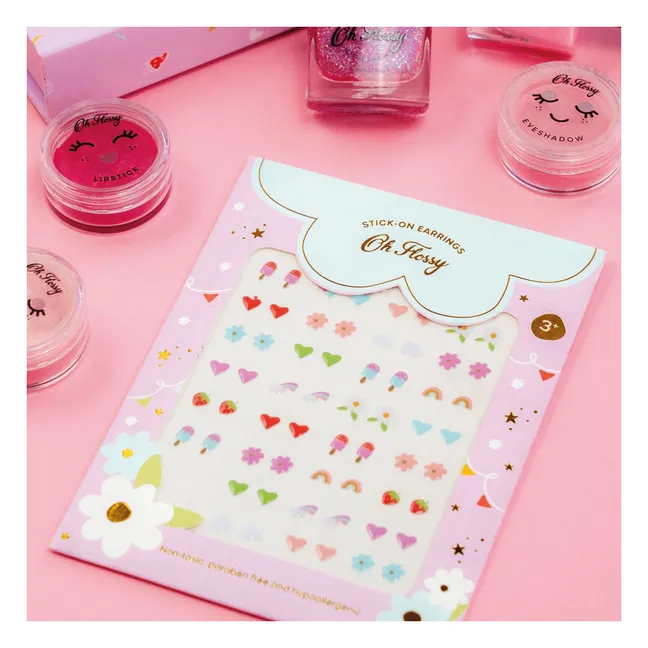 Self-adhesive earrings