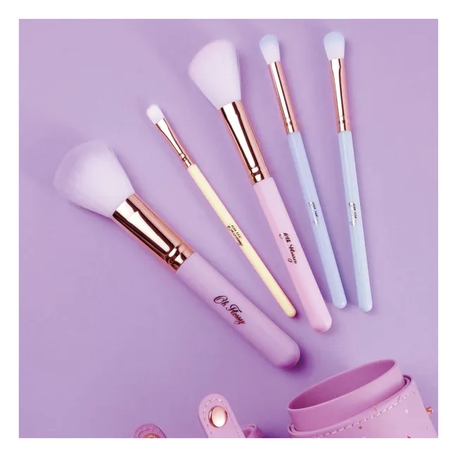 Regenbogen Make-up-Pinsel - 5er-Set