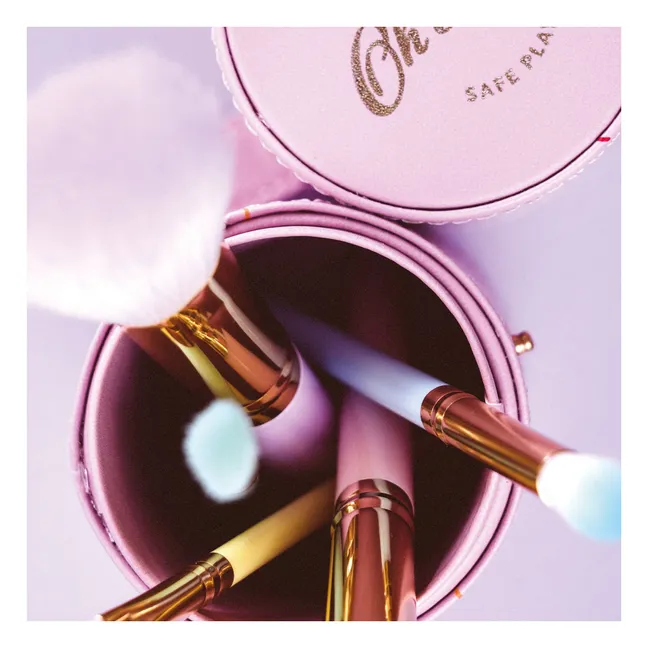 Rainbow Makeup Brushes - Set of 5