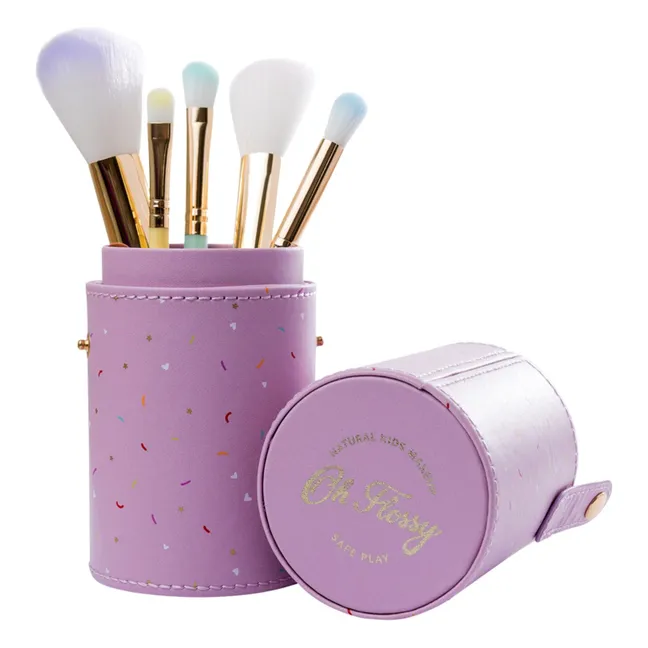 Pennelli da trucco arcobaleno - Set di 5