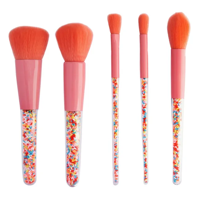 Pinceaux à maquillage Sprinkle - Set de 5 | Rose