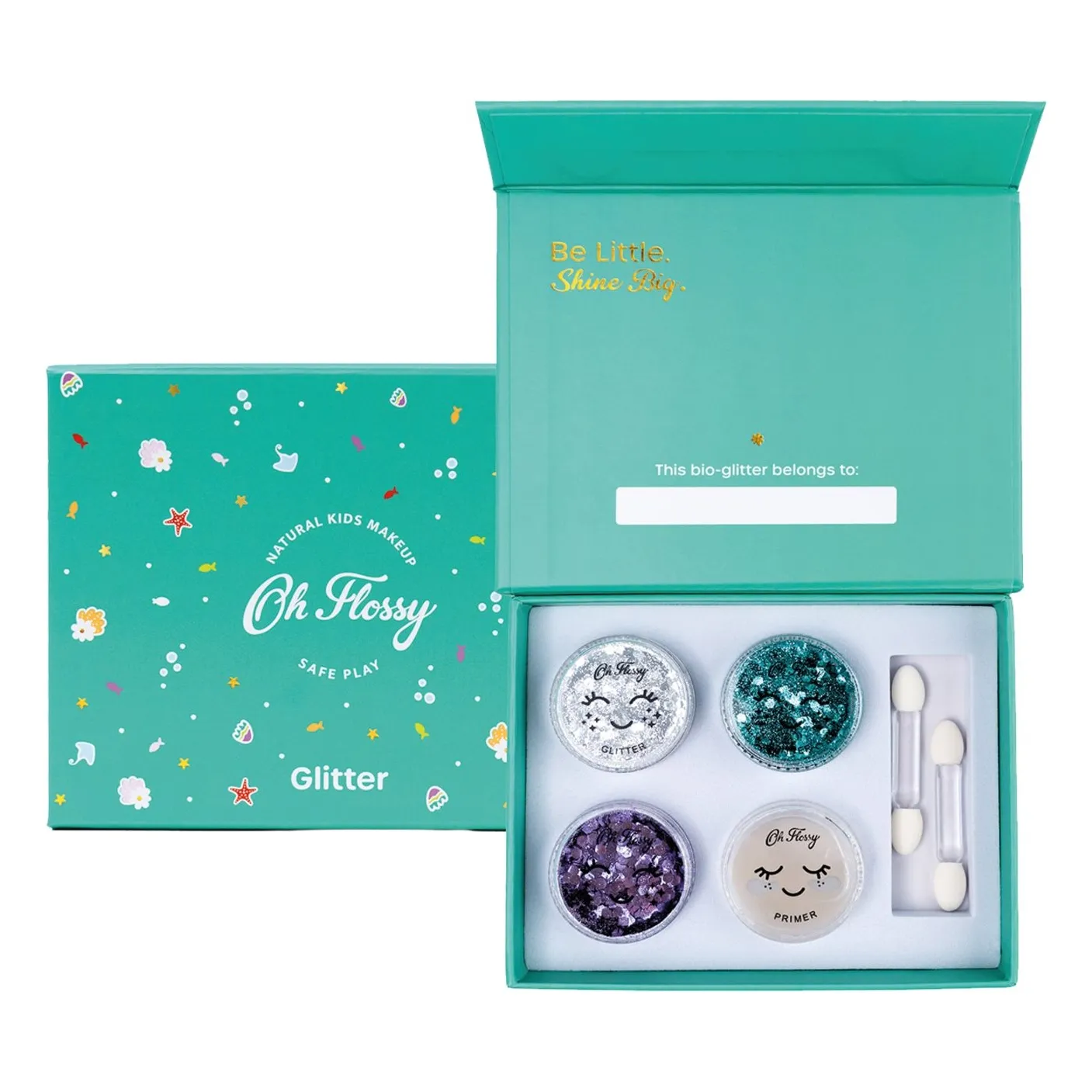 Oh Flossy Multicoloured Under The Sea Glitter Set