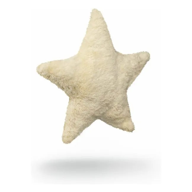 Teekesselchen-Kissen Stern | Vanilla