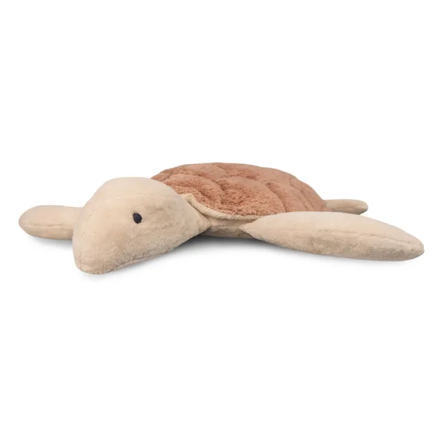 Peluche bouillote Tortue | Vieux Rose