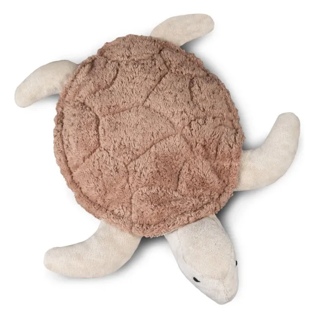 Borsa dell'acqua calda in peluche di tartaruga | Rosa antico