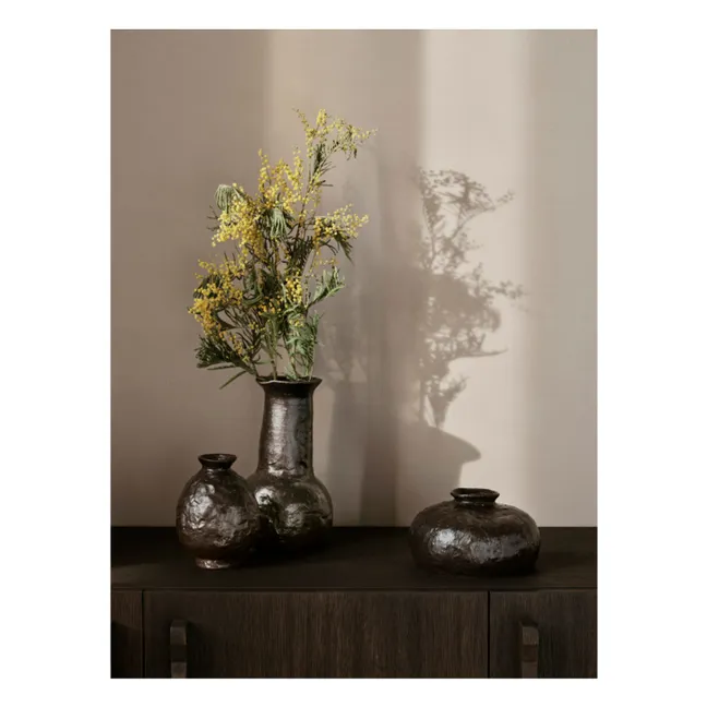 Vase en terracotta Doro | Marron