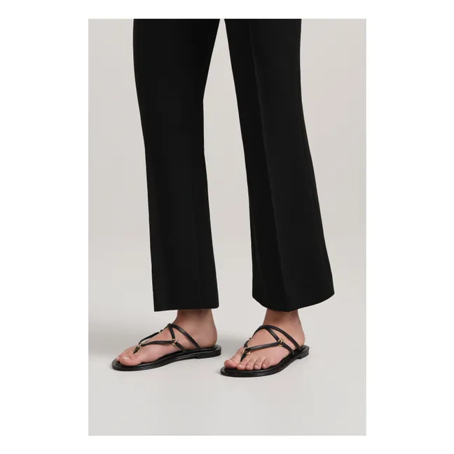 Nanaka Sandalen | Schwarz