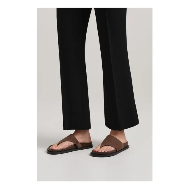 Imara Sandalen Wildleder | Braun