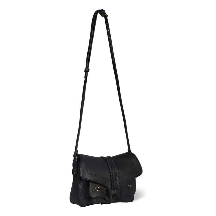 Harry S Bolsa Chèvre Grainé | Negro- Imagen del producto n°4