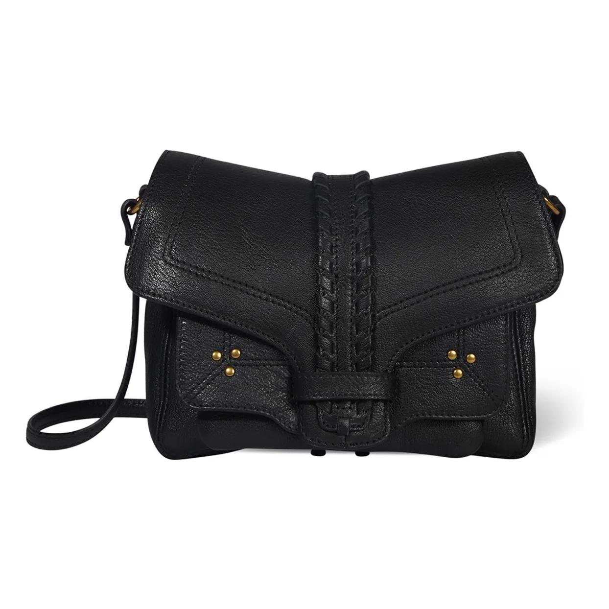 Sac Harry S Chèvre Grainé | Noir- Image produit n°0