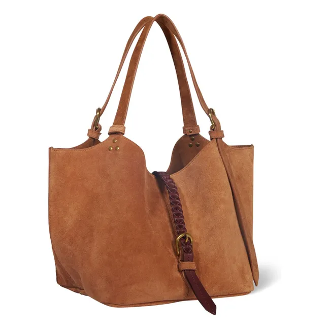 Joseph S Bag Velvet crust | Caramel