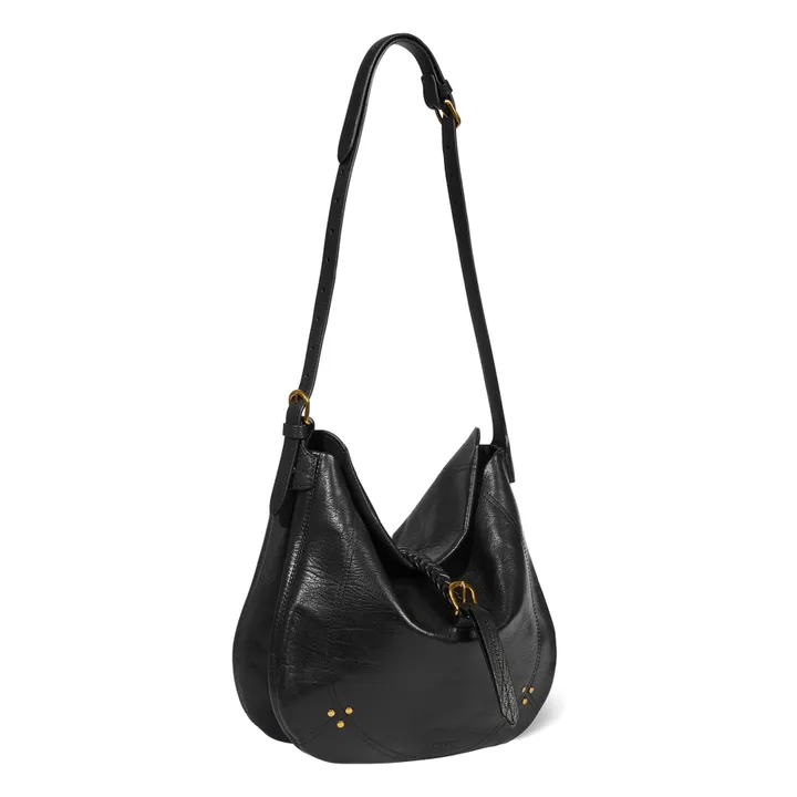 Sac Luis Chèvre Grainé | Noir- Image produit n°4