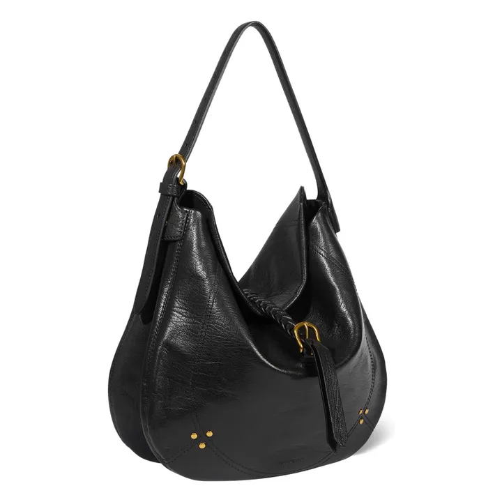 Sac Luis Chèvre Grainé | Noir- Image produit n°3