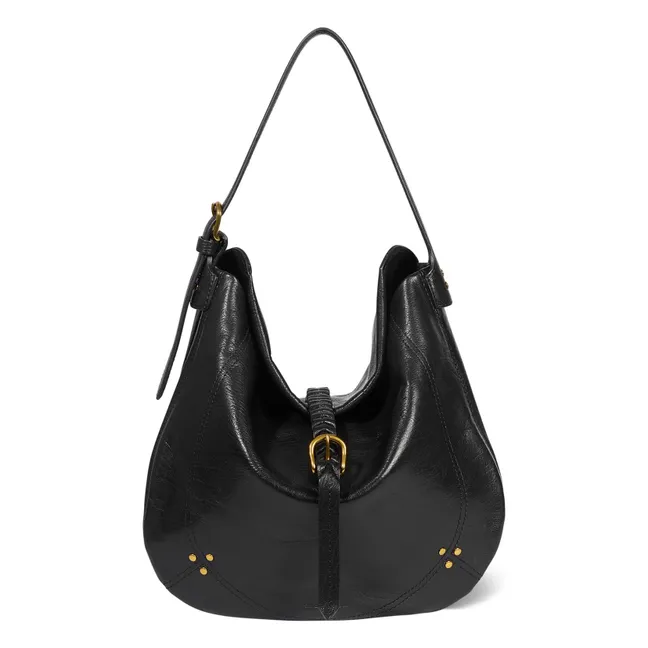 Bolso Luis Cabra Granulada | Negro