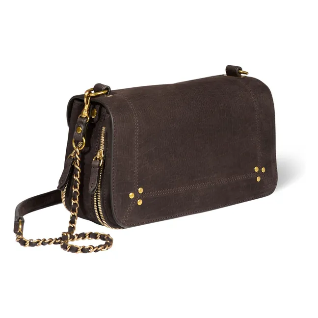 Sac Bobi Taurillon Imprimé Croco | Miel