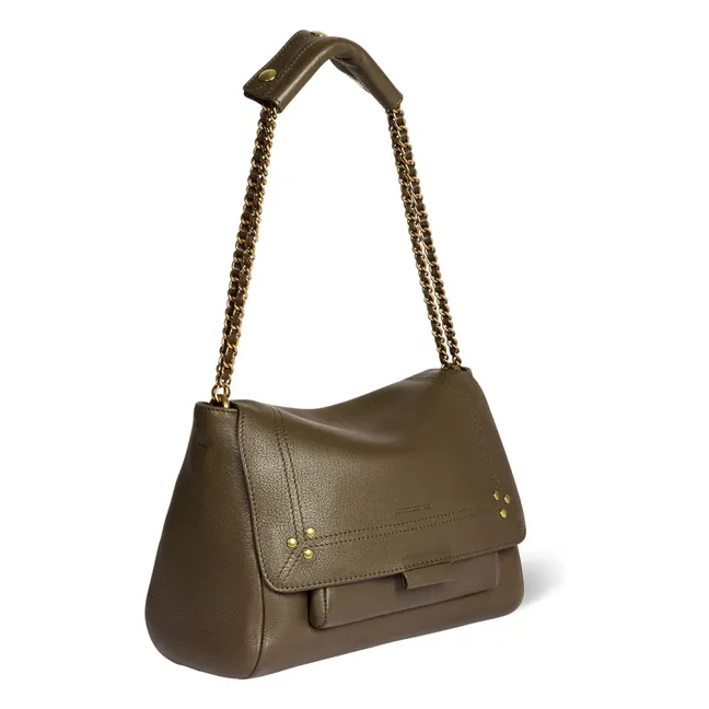 Sac Lulu M Chèvre | Vert kaki