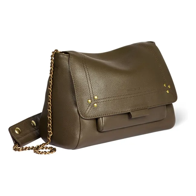 Sac Lulu M Chèvre | Vert kaki