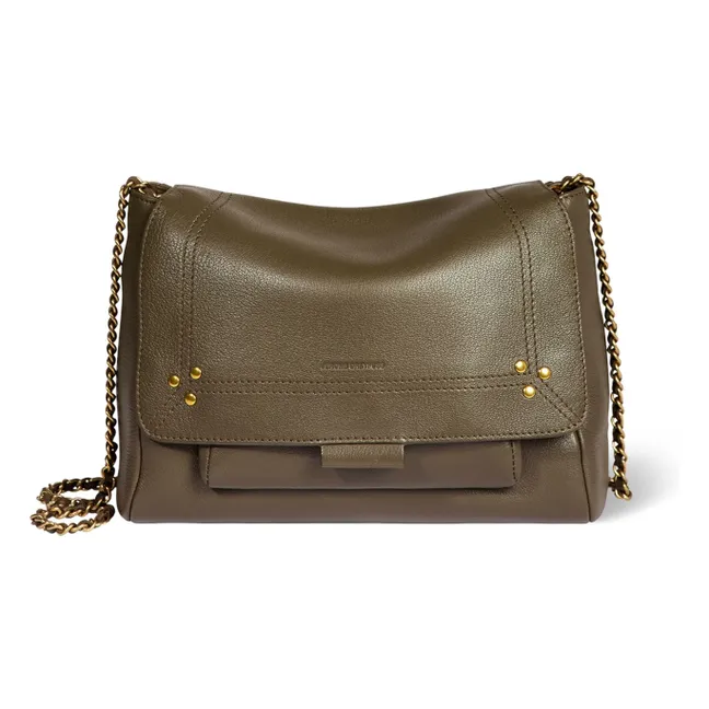 Sac Lulu M Chèvre | Vert kaki