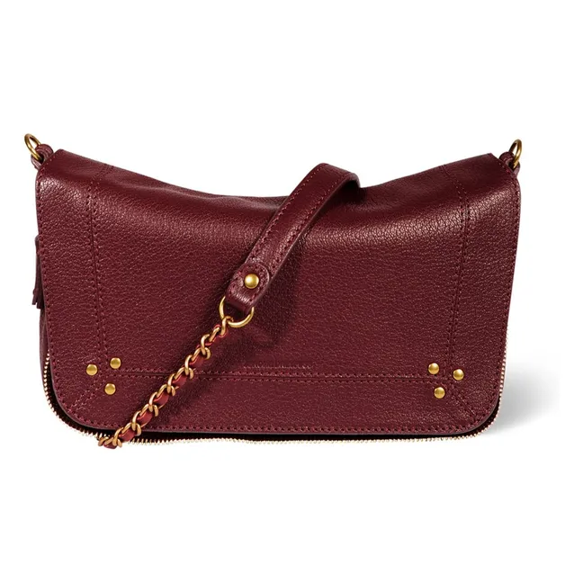 Sac Bobi S Chèvre | Rouge foncé