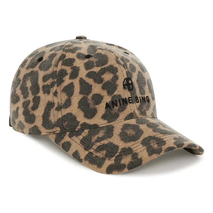 Casquette Jeremy Léopard | Marron- Image produit n°2