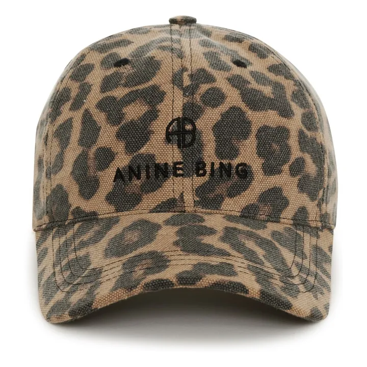 Casquette Jeremy Léopard | Marron- Image produit n°0